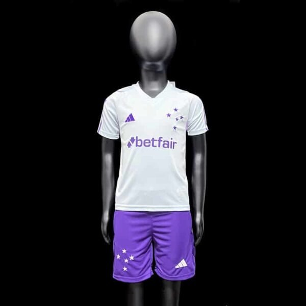 23∕24 KIDS Cruzeiro Training Suit Grey 16-28 shorts with pockets