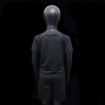 23∕24 KIDS Corinthians Training Suit Black 16-28 shorts with pockets - Imagem 2