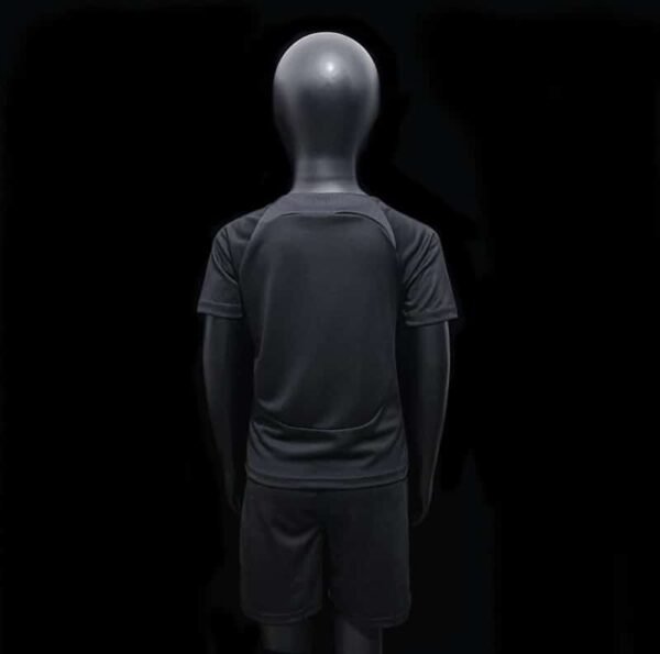 23∕24 KIDS Corinthians Training Suit Black 16-28 shorts with pockets - Image 2