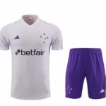 23/24  Cruzeiro training suit grey and purple S-XXL