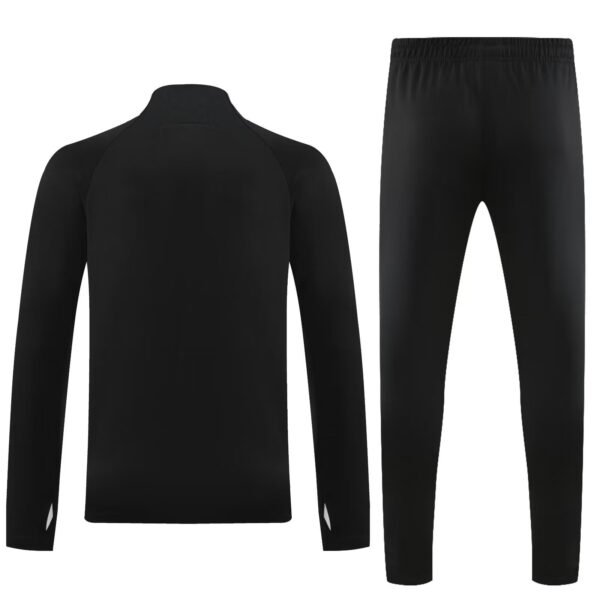 2023 Corinthians half zipper black training kit  S-XXL - Image 2