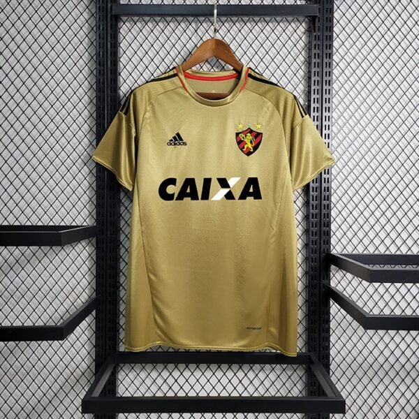 Retro Sport Recife 2016-17 Gold S-4XL - Image 2