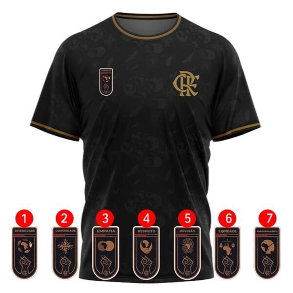 23∕24 Flamengo black special version with patch S-4XL