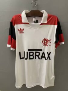 1986 retro Flamengo away S-XXL