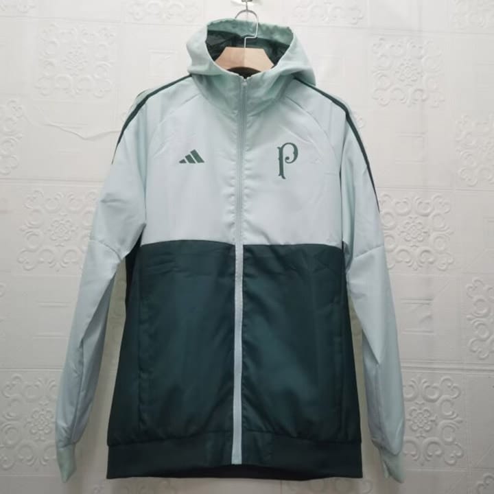 20240723090244-669f71b490fe3.jpg 24/25 Palmeiras Windbreaker LIGHT green S-XXL - Imagem 1