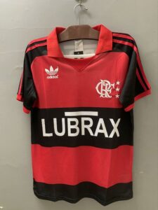 1986 retro Flamengo home S-XXL