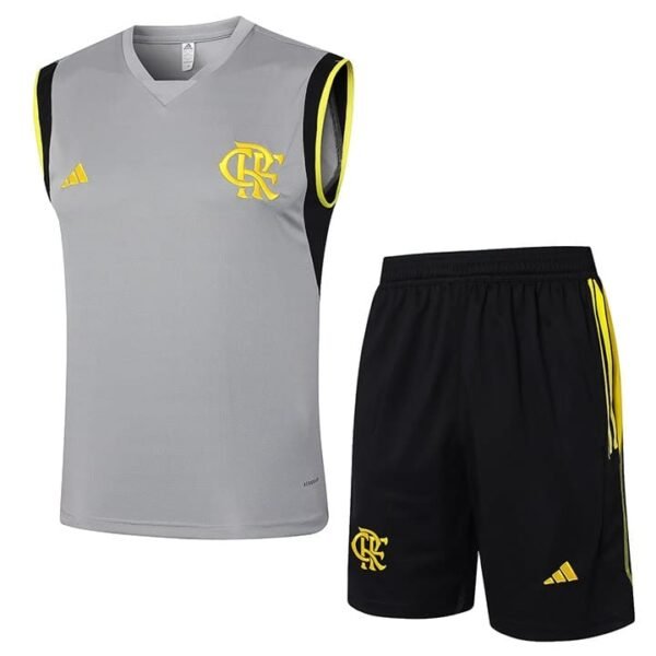 D1013# 24/25 vest training suit grey Flamengo S-XXL