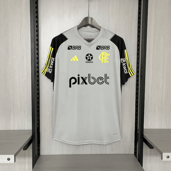 24/25  Flamengo trainning gray  S-XXXXL