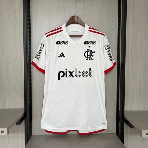 24/25 Flamengo away  fans version with  S-4XL