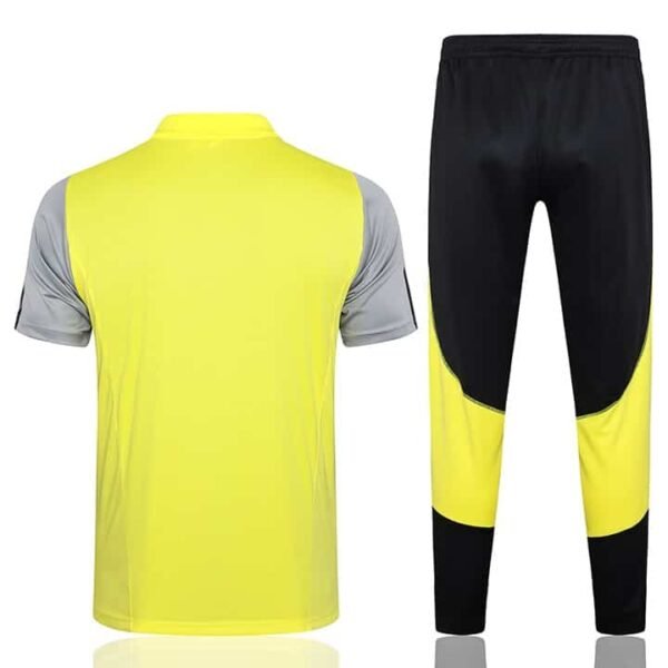 B814# 24/25 Flamengo training shirt yellow half zipper S-XXL - Image 2