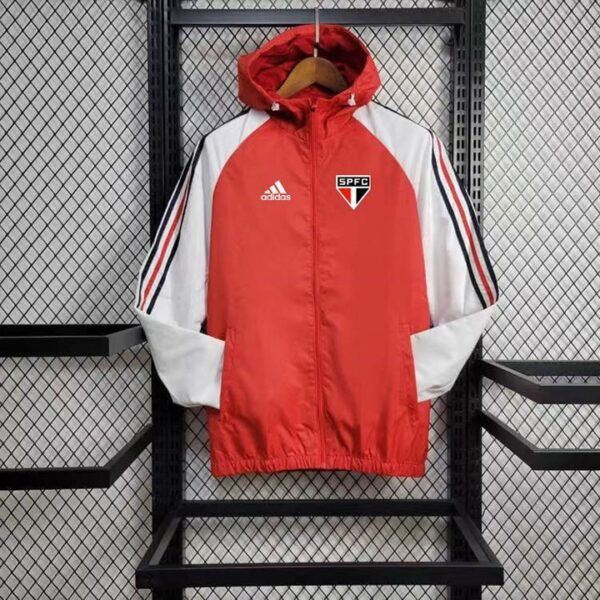 24/25 Sao Paulo Windbreaker red  S-XXL