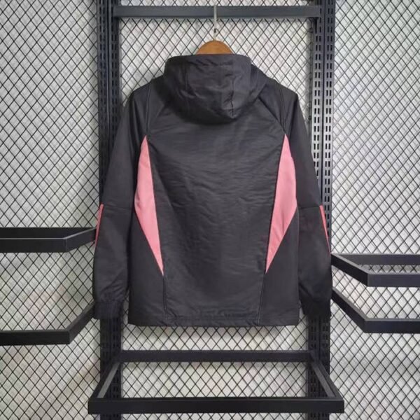 24/25 Flamengo Windbreaker grey and pink  S-XXL - Image 2