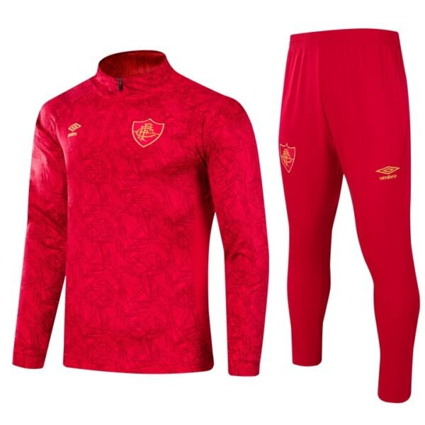 24/25 Fluminense red training suit kit S-XXL