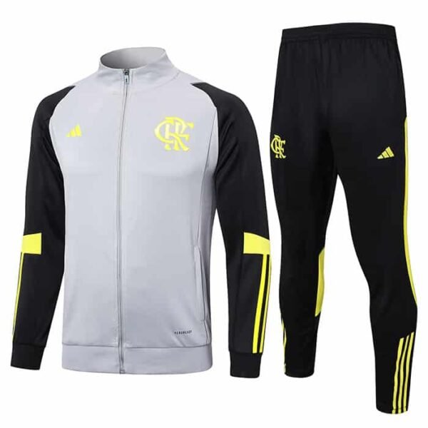 A719 24/25 Flamengo grey  long zipper kit  S-XXL