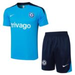 D1001 24/25 Chelsea short sleeve light blue kit S-XXL