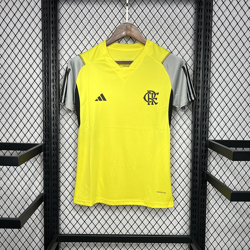 20240723230850-66a0380276730.jpg 24/25 Flamengo training women’s yellow. S-XXL - Imagem 1