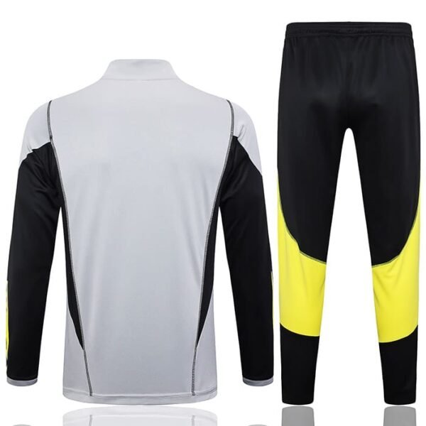 B815# 24/25 Flamengo training shirt grey half zipper S-XXL - Image 2