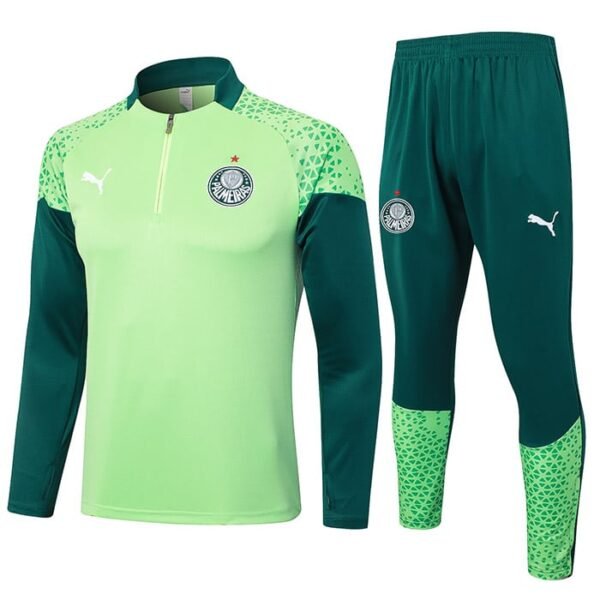 B851 24/25 Palmeiras little green half zipper kit S-XXL