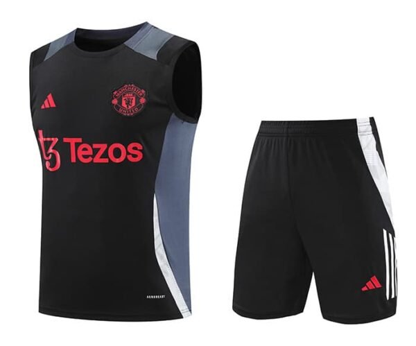 24/25 M-U united black kit  vest S-XXL