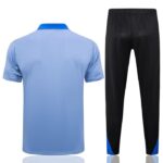 C1100 24/25 Manchester city training kit POLO light blue S-XXL - Imagem 2