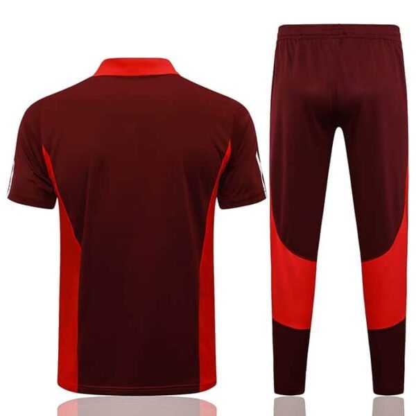 C1106 24/25 International red  training suit POLO S-XXL - Image 2