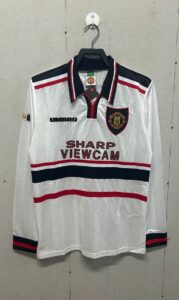 Retro 98/99 M-U away Size long sleeve S-XXL