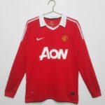 2010∕11 Retro M-U home long sleeve S-XXL