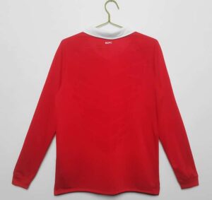 2010∕11 Retro M-U home long sleeve S-XXL - Imagem 2