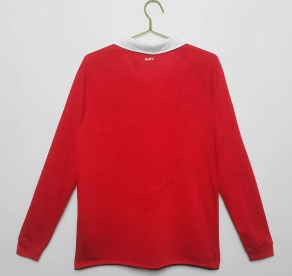 2010∕11 Retro M-U home long sleeve S-XXL - Image 2