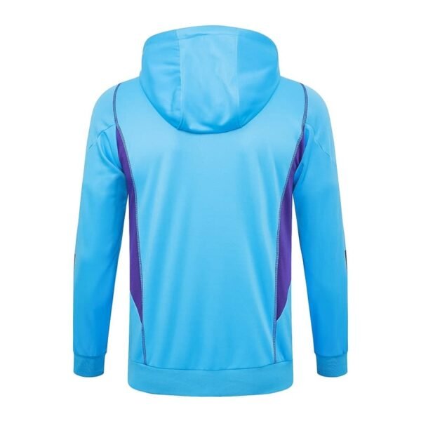 F502 23/24 Argentina half zipper light blue with cap kit S-XXL - Image 2