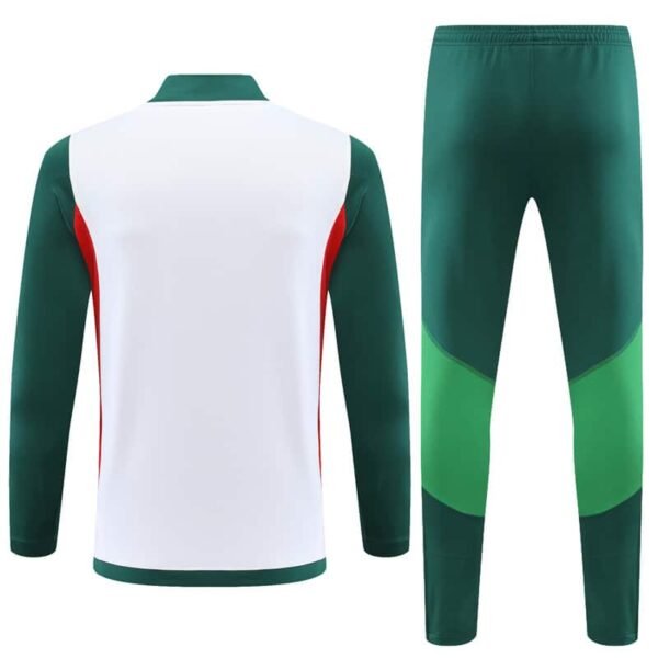 23/24 half zipper Mexico color white and green S-XXL - Image 2