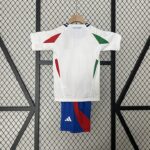 24/25 Italy away blue  kid kit  16-28 - Imagem 2