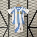 24/25 Argentina home blue kid kit 16-28