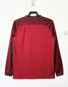 2016 Retro Portugal home long sleeve S-XXL - Imagem 2