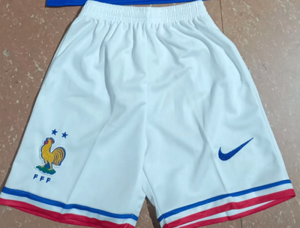 24/25 France white shorts home S-XXL