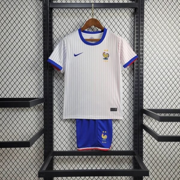 24/25 France away white kid kit 16-28