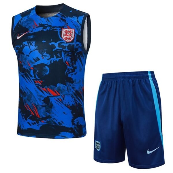 D972 23/24 England blue  vest taining suit S-XXL