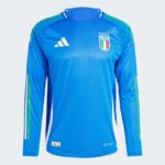 2024 ITALY LONG SLEEVE HOME AUTHENTIC JERSEY S-2XL