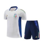24/25 Italy white  training suit short sleeve Size S-XXL