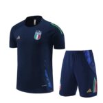24/25 Italy blue  training suit short sleeve Size S-XXL