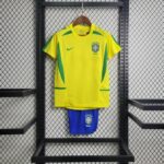 Retro Kids-2002 Brazil Home SIZE 16-28