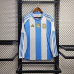 24/25 Argentina home  long sleeve with  1 patch S-2XL