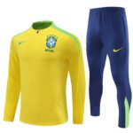 24/25 Brazil short zipper yellow kit S-XXL