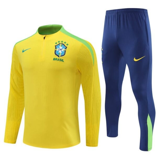 24/25 Brazil short zipper yellow kit S-XXL