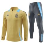 24/25 Argentina short zipper mud yellow kit S-XXL