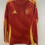 24/25 Spain Home Size  long sleeve S-2XL