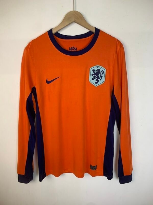 24/25 Holland Netherland  Home Size  long sleeve S-2XL