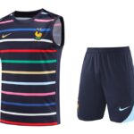 24/25 French Blue Pre-match Training kit vest S-XXL