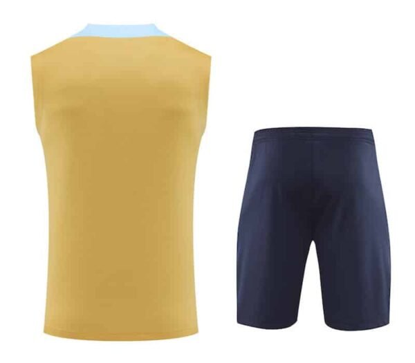 24/25 French Blue Training kit yellow vest S-XXL - Image 2