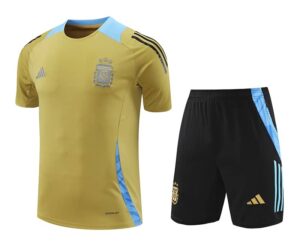 24/25 Argentina training suit kit mud yellow  S-XXL